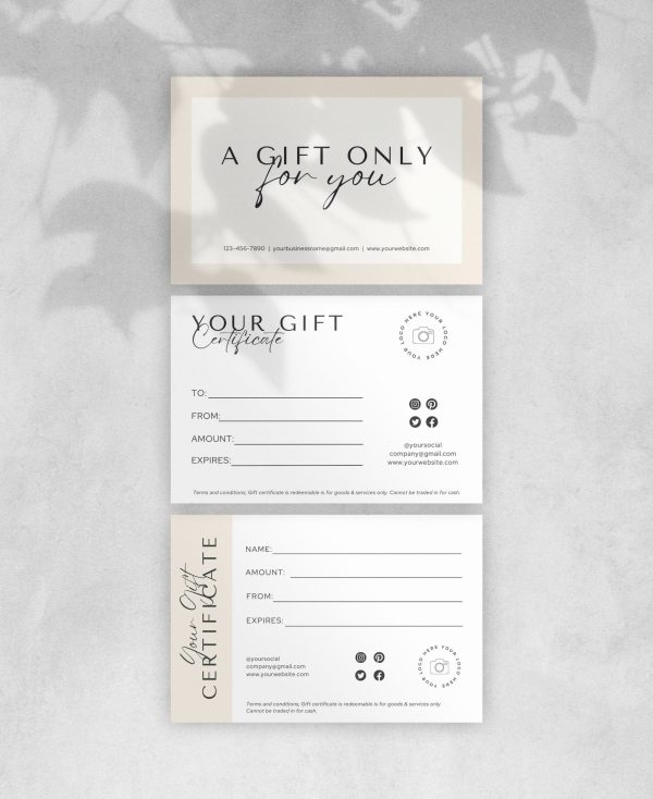 Gift Certificate Bundle (10 layouts)